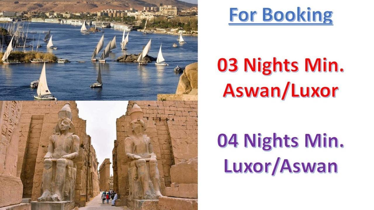 Hotel Luxor Luxury Nile Cruises - From Luxor 04 Nights - From Aswan 03 Nights Exterior foto